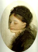 Anders Zorn kvinna oil painting